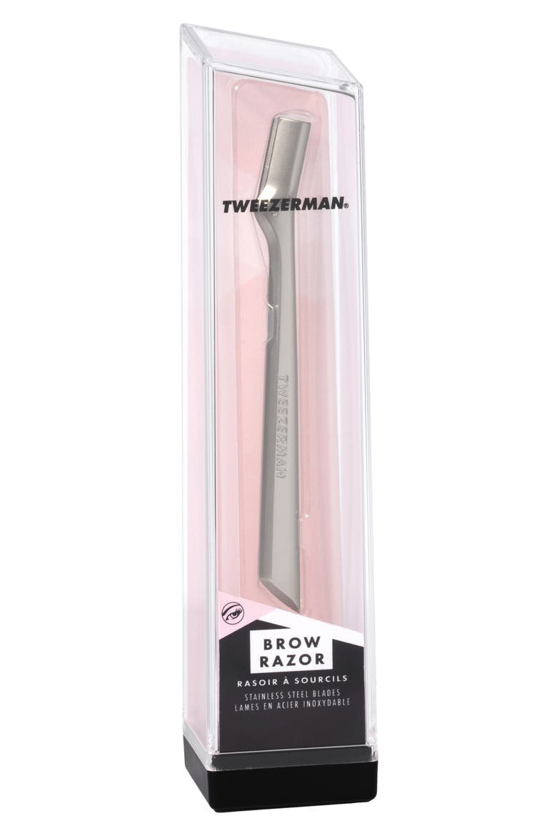 Brow Razor, Alternate, color, SILVER
