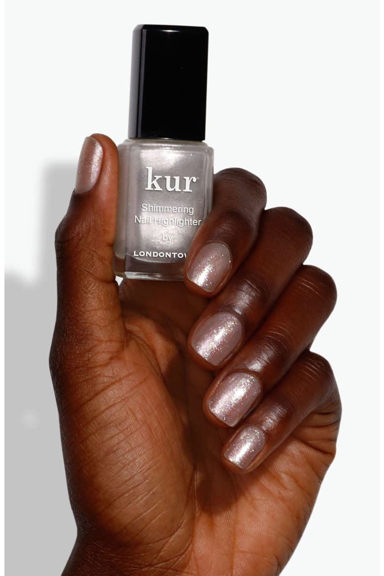 Shimmering Nail Highlighter Polish, Alternate, color, MIRROR BALL