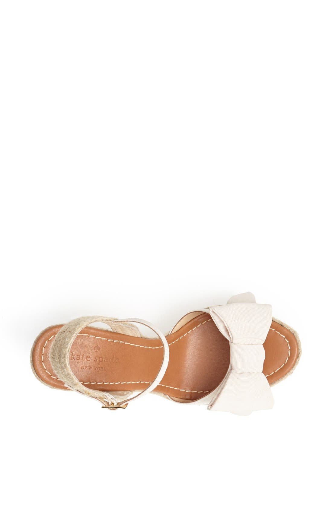 'jumper' sandal, Alternate, color, IVORY GROSGRAIN