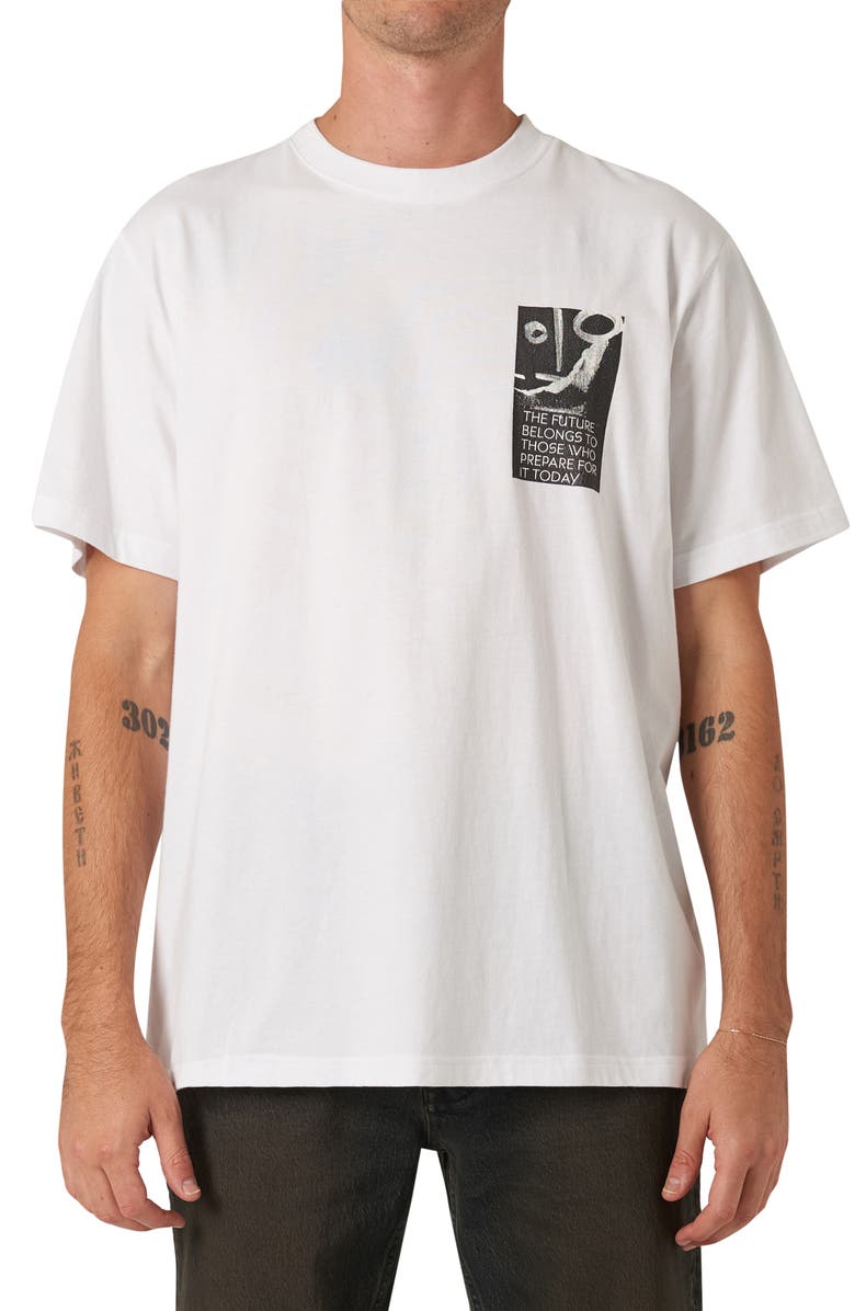 NEUW DENIM Turrell Art Organic Cotton Graphic Tee, Main, color,