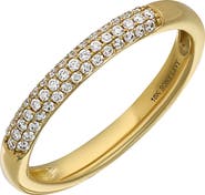 Bony Levy Rita Diamond Stacking Ring