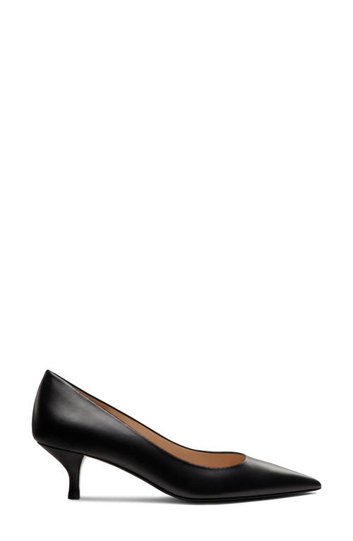 Shop Stuart Weitzman Stuart Power 50 Pump In Black