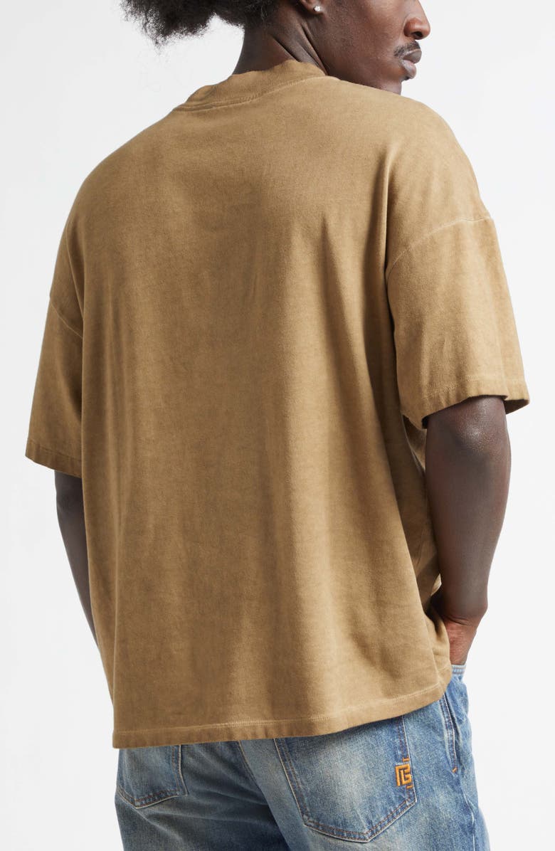 Balmain Club 45 Graphic T-Shirt, Alternate, color, Gxz Beige/ Bleu Clair