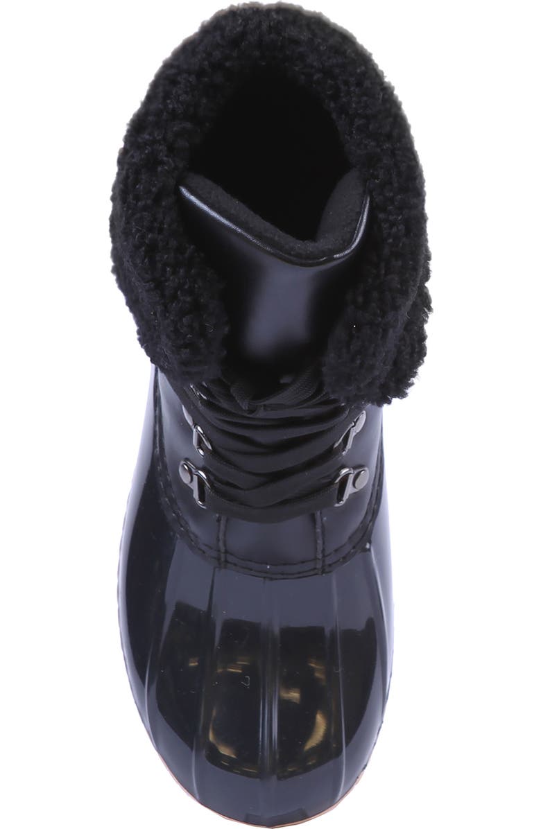 DV by Dolce Vita DV DOLCE VITA Faux Shearling Trim Duck Boot, Alternate, color,