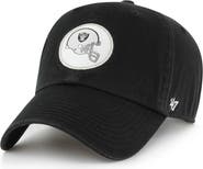 '47 Men's '47  Black Las Vegas Raiders Hard Hat Clean Up Adjustable Hat