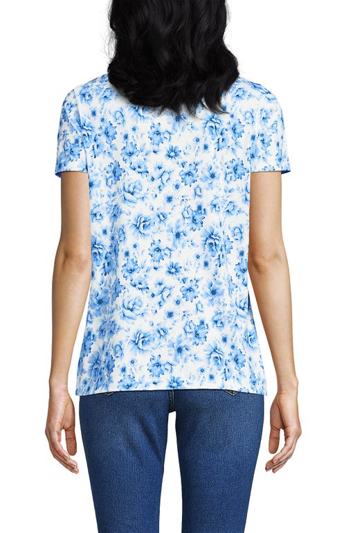 Lands' End Relaxed Supima Cotton Crew Neck T-shirt