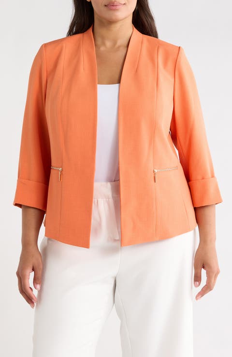 Zip Pocket Jacket (Plus)