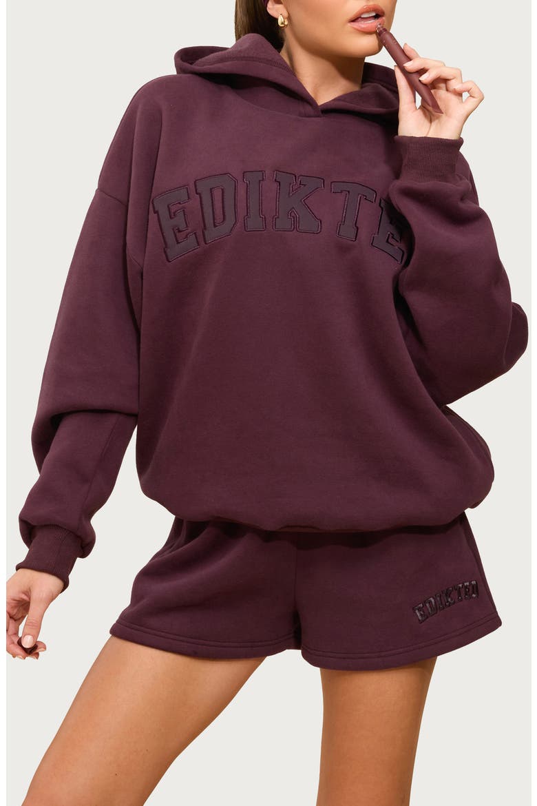 Logo Hoodie, Main, color, PLUM