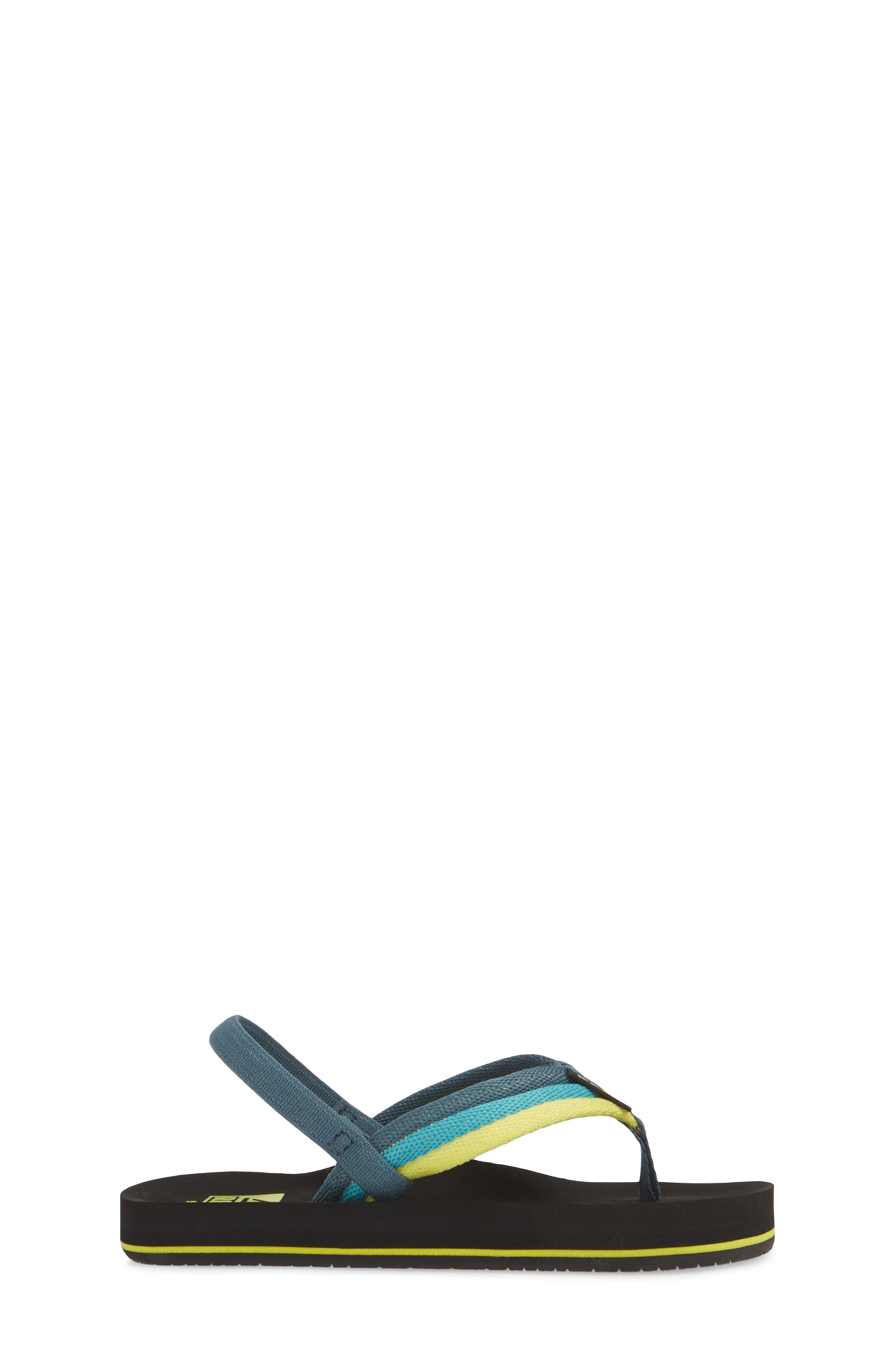 Little Ahi Beach Thong Sandal, Alternate, color, BLUE/ GREEN