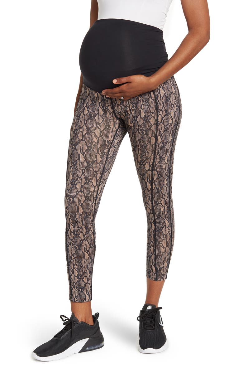 Z by Zella Daily Side Pocket 7/8 Maternity Leggings, Main, color,