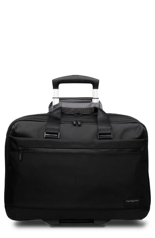 Hedgren CARD Wheeled Laptop Tote Bag in Black  product