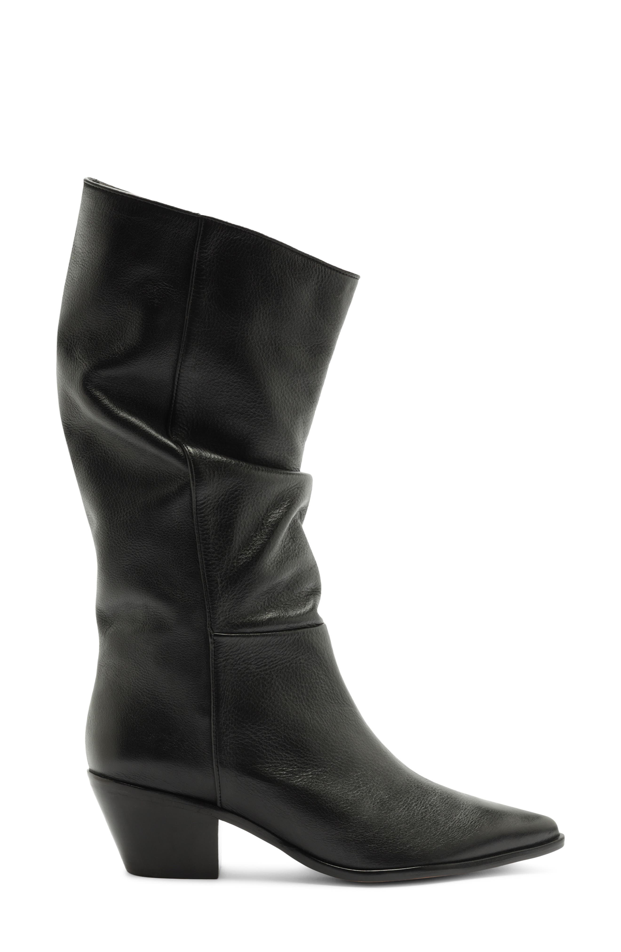 Arezzo Harlowe Tall Boot, Alternate, color, Black