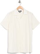 T.R. PREMIUM Modern Fit Textured Camp Shirt
