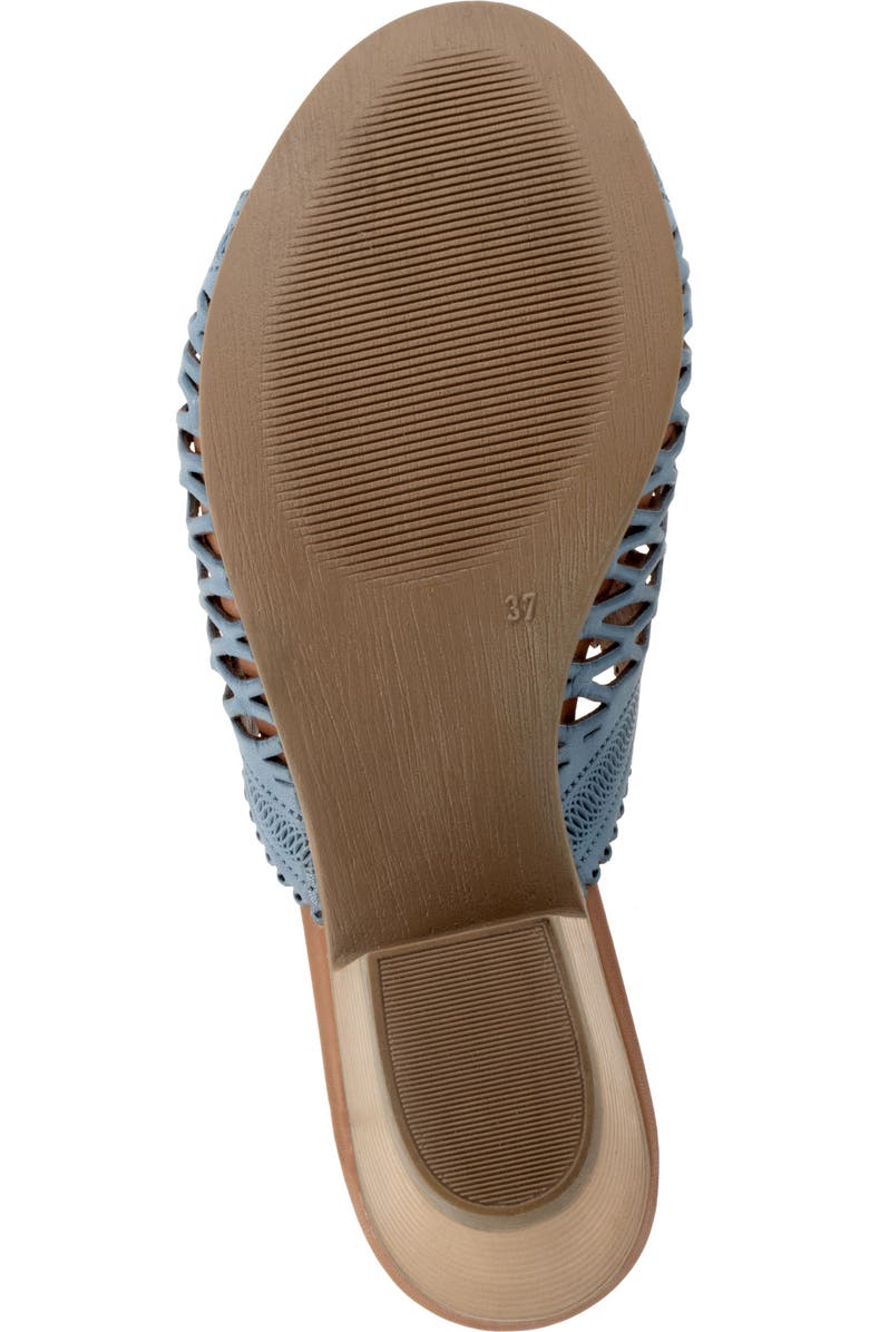Bueno Lillian Block Heel Sandal, Alternate, color, Denim