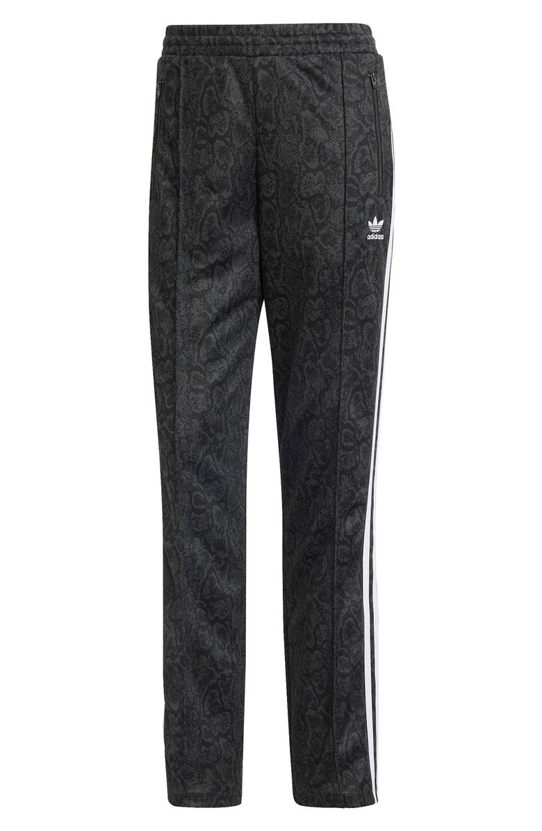 adidas Originals Firebird Snakeskin Print Recycled Polyester Track Pants, Alternate, color, 