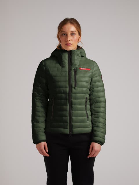 Satell1Te Padded Hooded Jacket