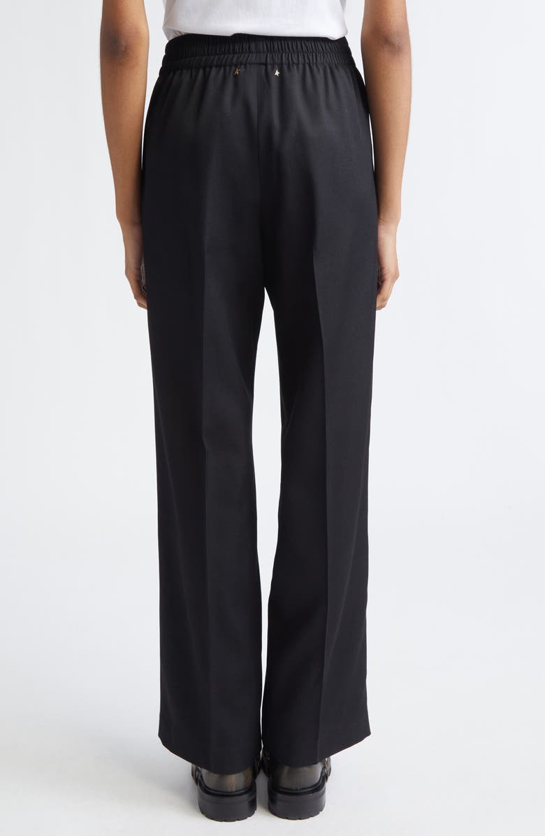 Golden Goose Brittany Lightweight Virgin Wool Joggers, Alternate, color, Black