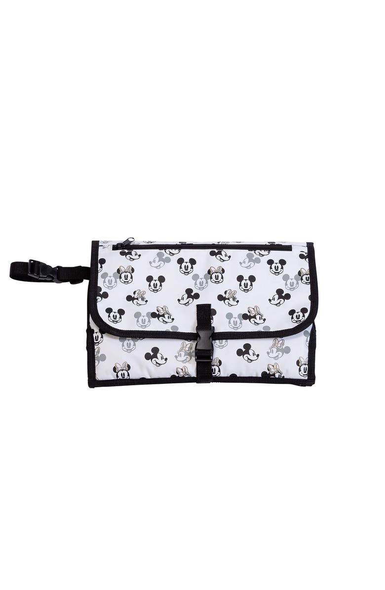 J.L. Childress Disney Baby Portable Changing Station, Mickey Minnie Ivory, Main, color, Mickey Minnie Ivory