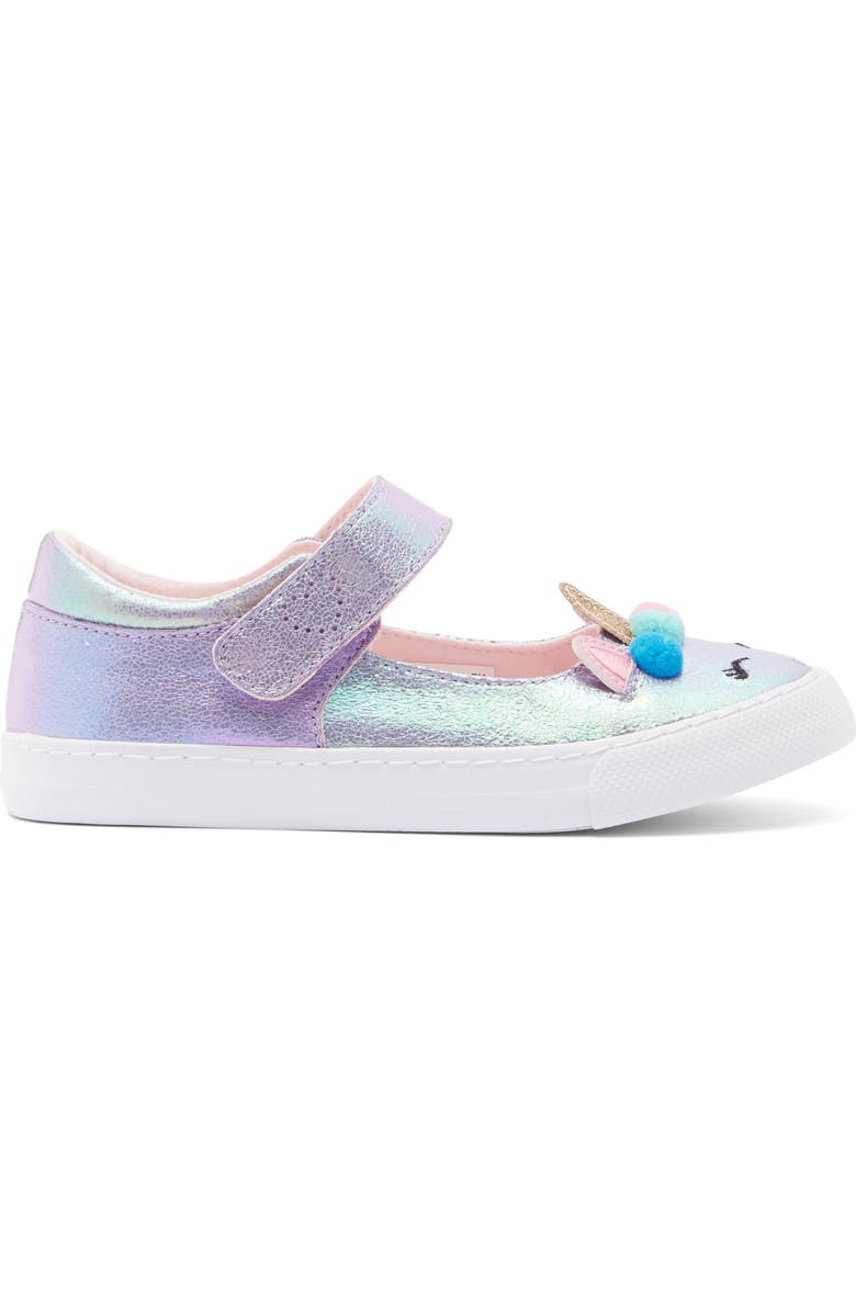 Harper Canyon Kids' Mystical Unicorn Mary Jane Flat, Alternate, color,
