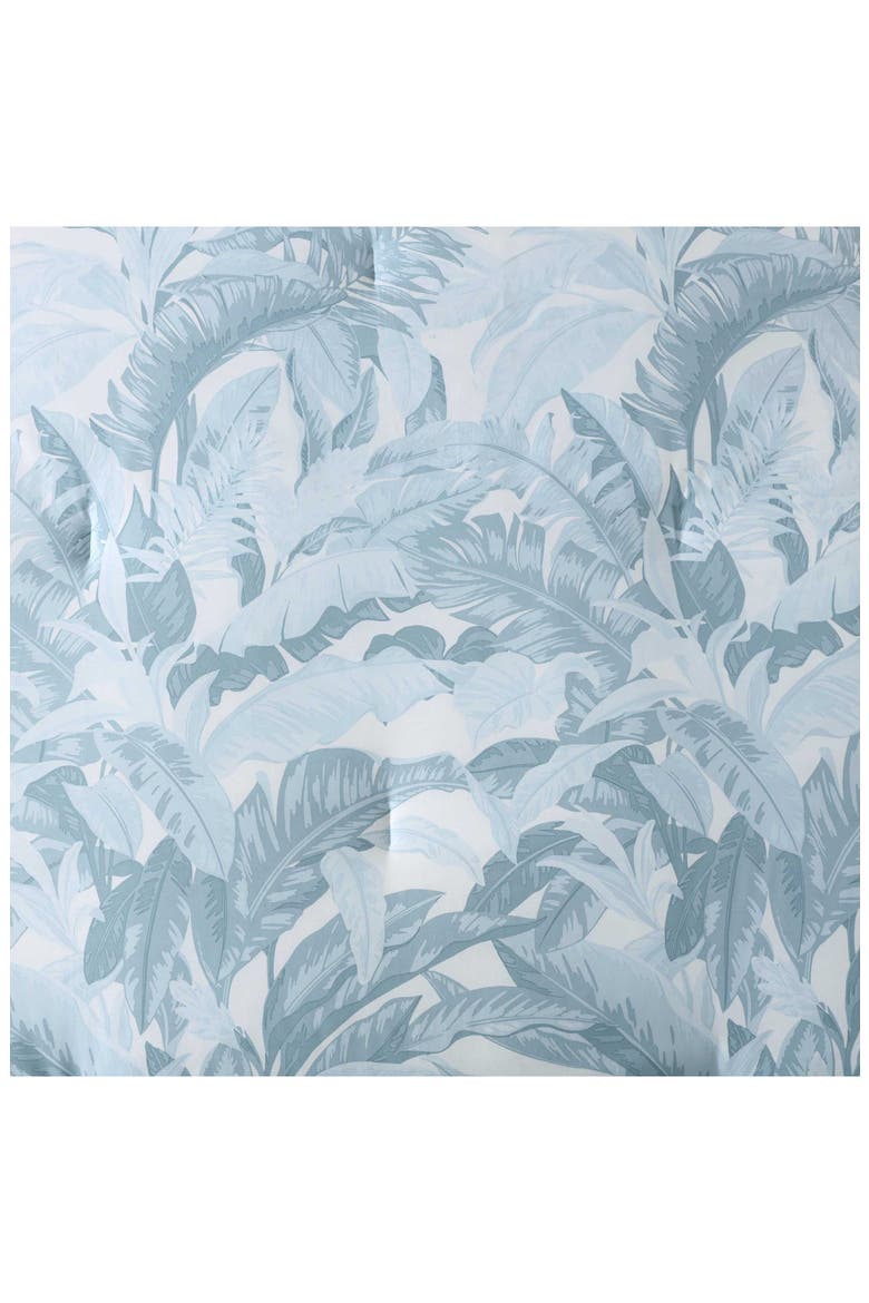 Palm Serenity Reversible Comforter & Sham Set, Alternate, color, BLUE