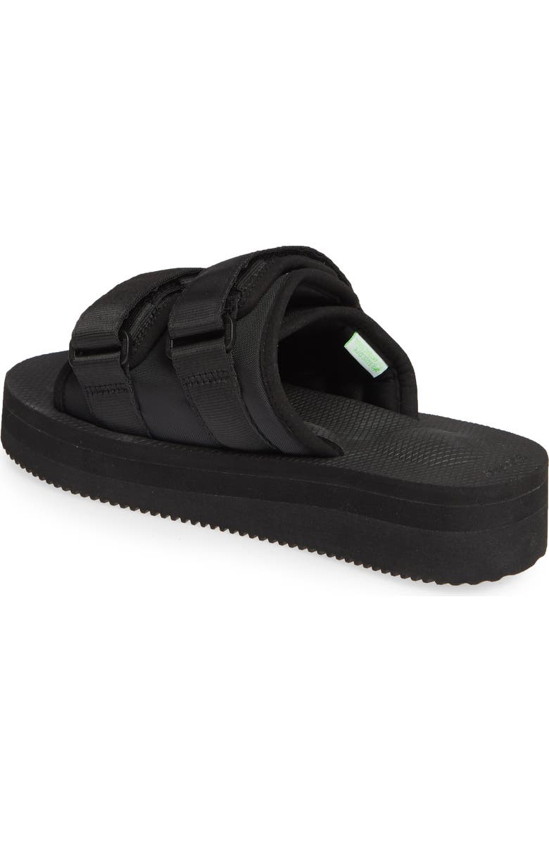 Suicoke Moto Cab Platform Slide Sandal, Alternate, color,