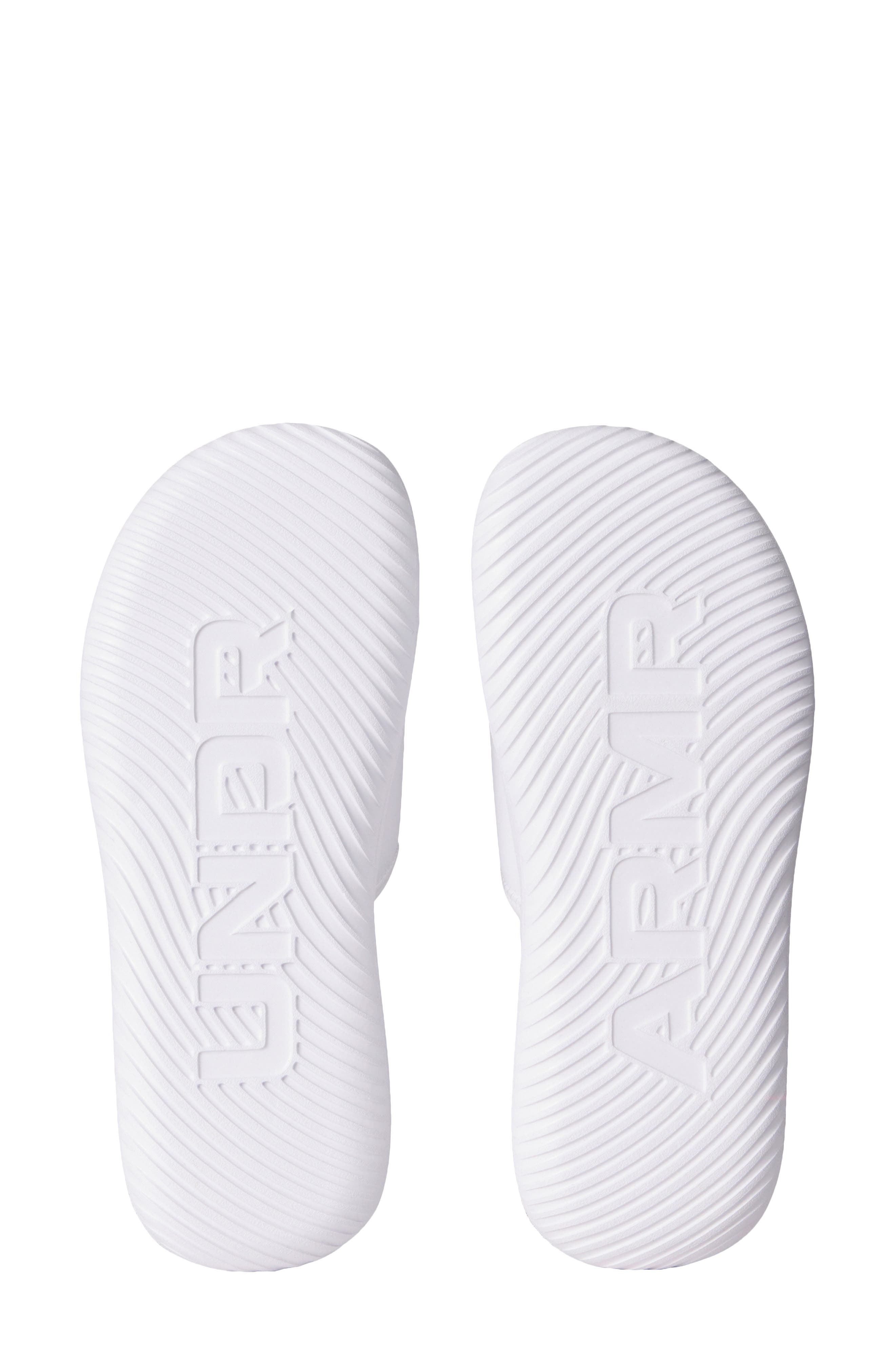 UA Ignite Pro 8 Water Resistant Slide Sandal, Alternate, color, WHITE