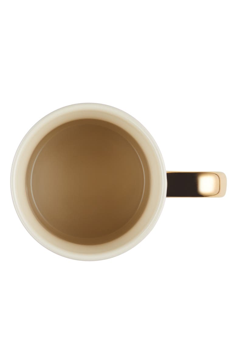 Le Creuset Vancouver 14-Ounce Gold Handle Mug, Alternate, color,