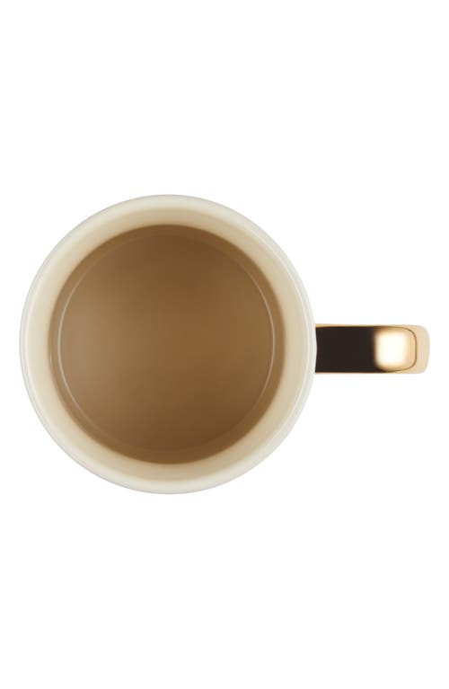 Le Creuset Vancouver 14-ounce Gold Handle Mug