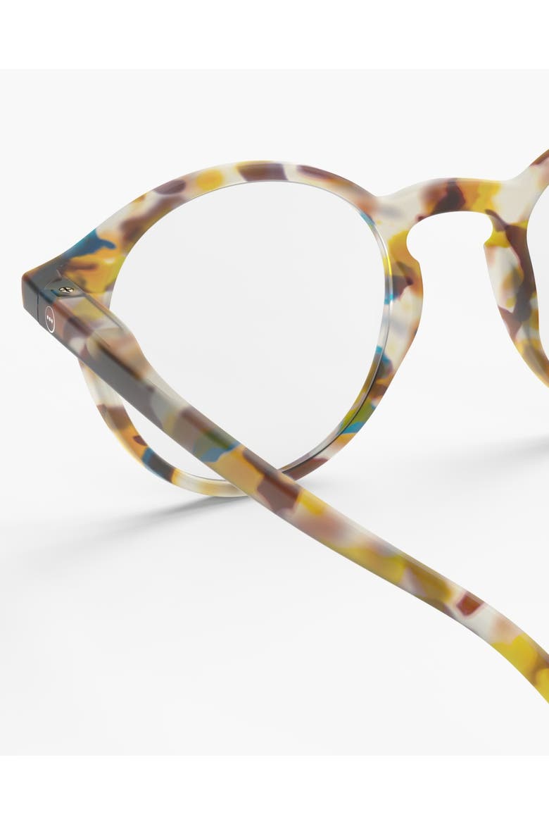 #D 48mm Pantos Reading Glasses, Alternate, color, Blue Tortoise