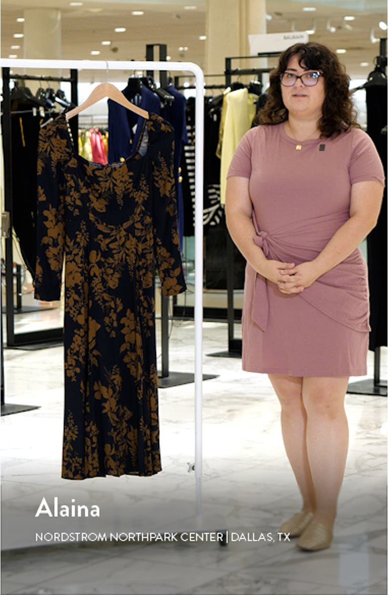 Sigmund Long Sleeve Midi Dress, sales video thumbnail