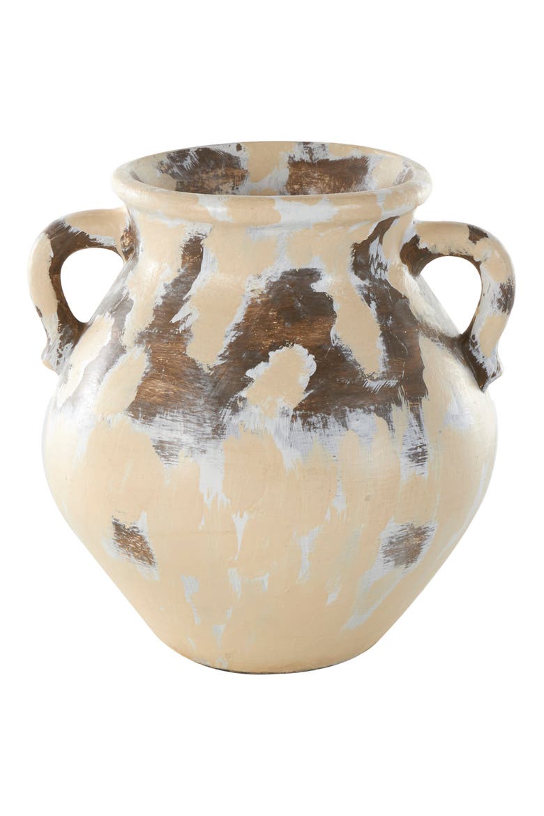Ceramic Vase, Main, color, CREAM