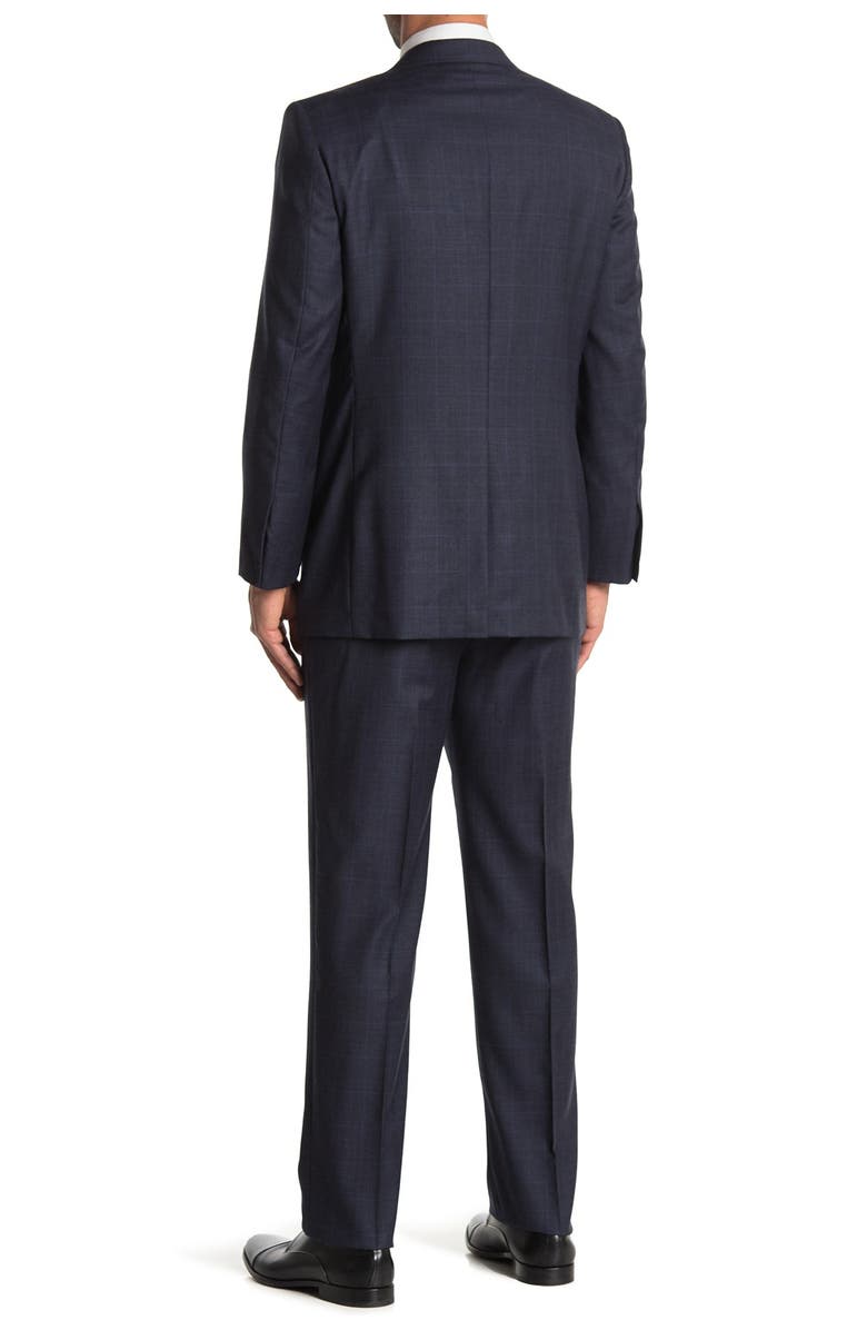 Brooks Brothers Dark Gray Plaid Madison Fit Two-Button Suit | Nordstromrack
