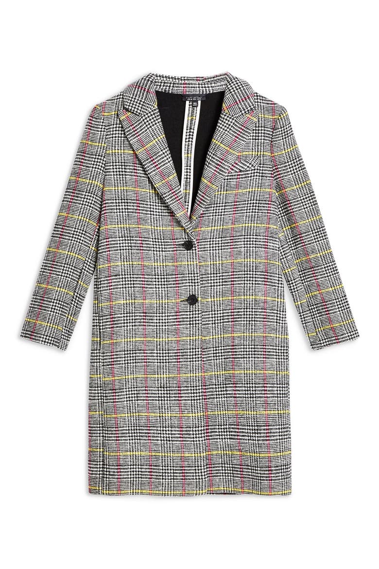 Piper Check Jacket, Alternate, color, BLACK MULTI