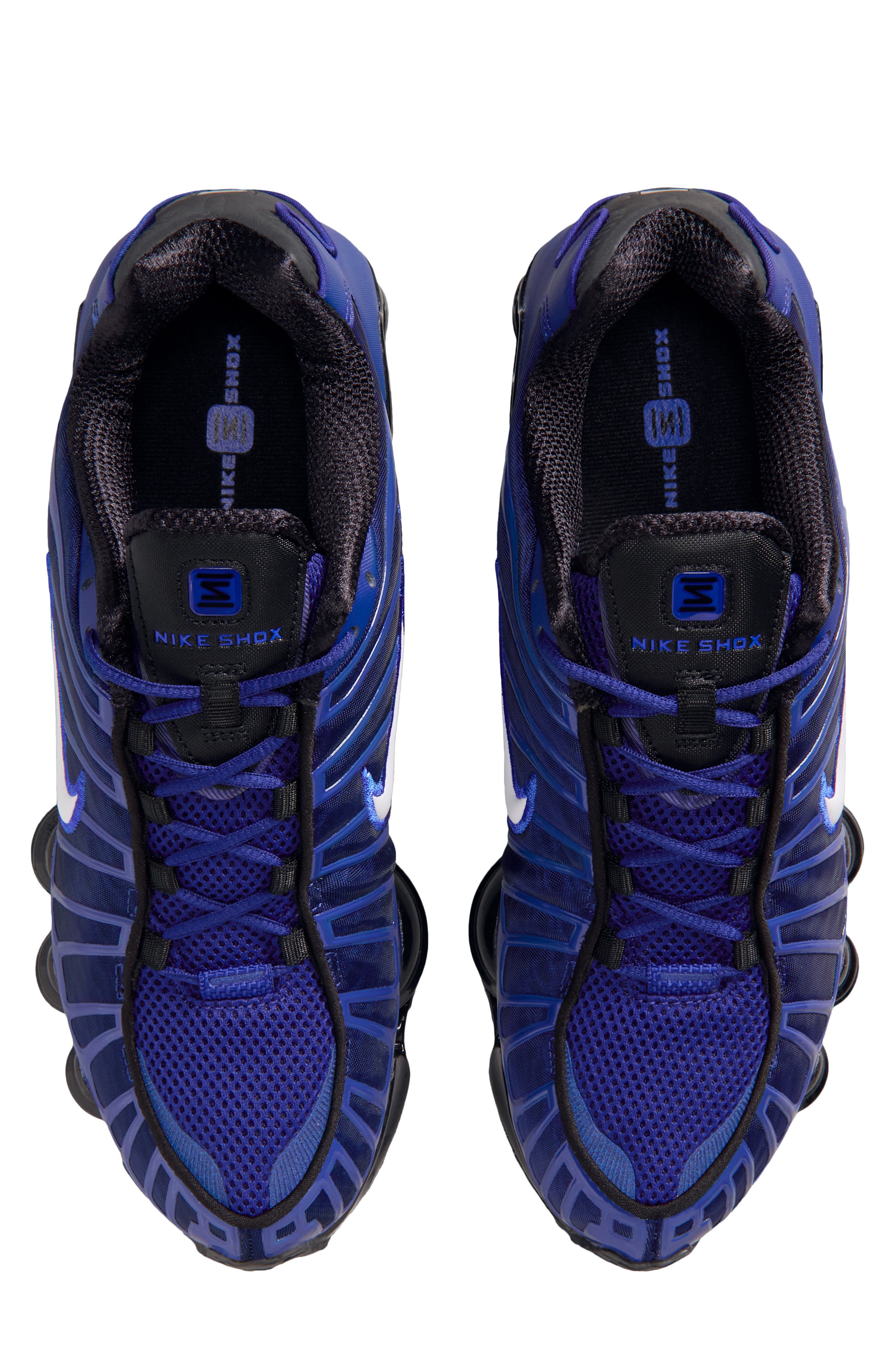 Shox TL Sneaker, Alternate, color, BLUE/ BLACK/ BLUE/ WHITE