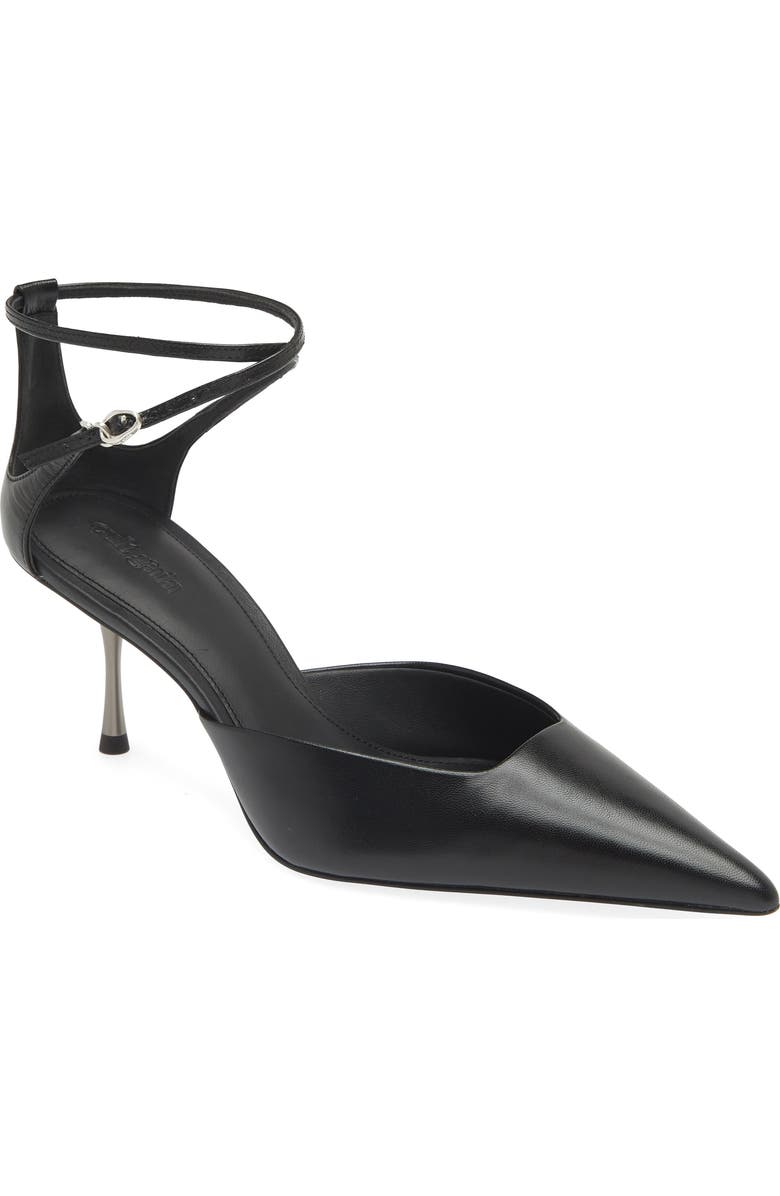 Cult Gaia Valez Ankle Strap Pointed Toe Pump, Main, color,
