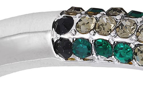 Vince Camuto Pavé Crystal Bangle Bracelet In Silver Tone
