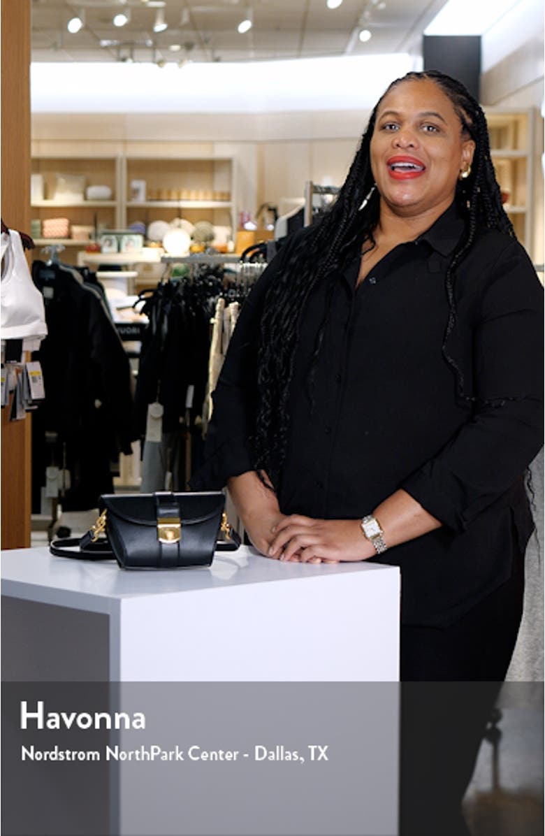 Small Crest Lock Trap Bag, sales video thumbnail