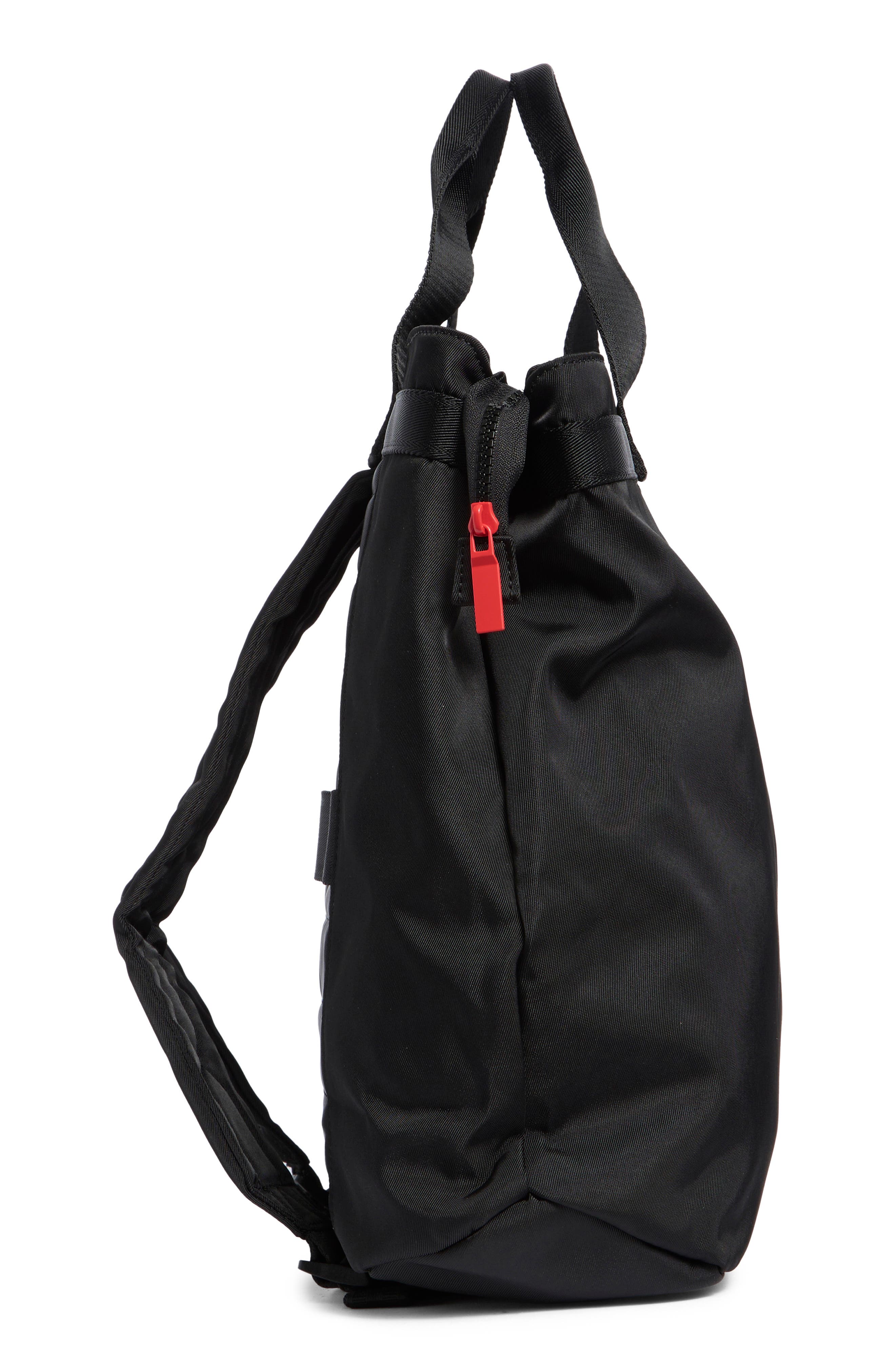 Hunter Hybrid Tote Backpack, Alternate, color, Other Black
