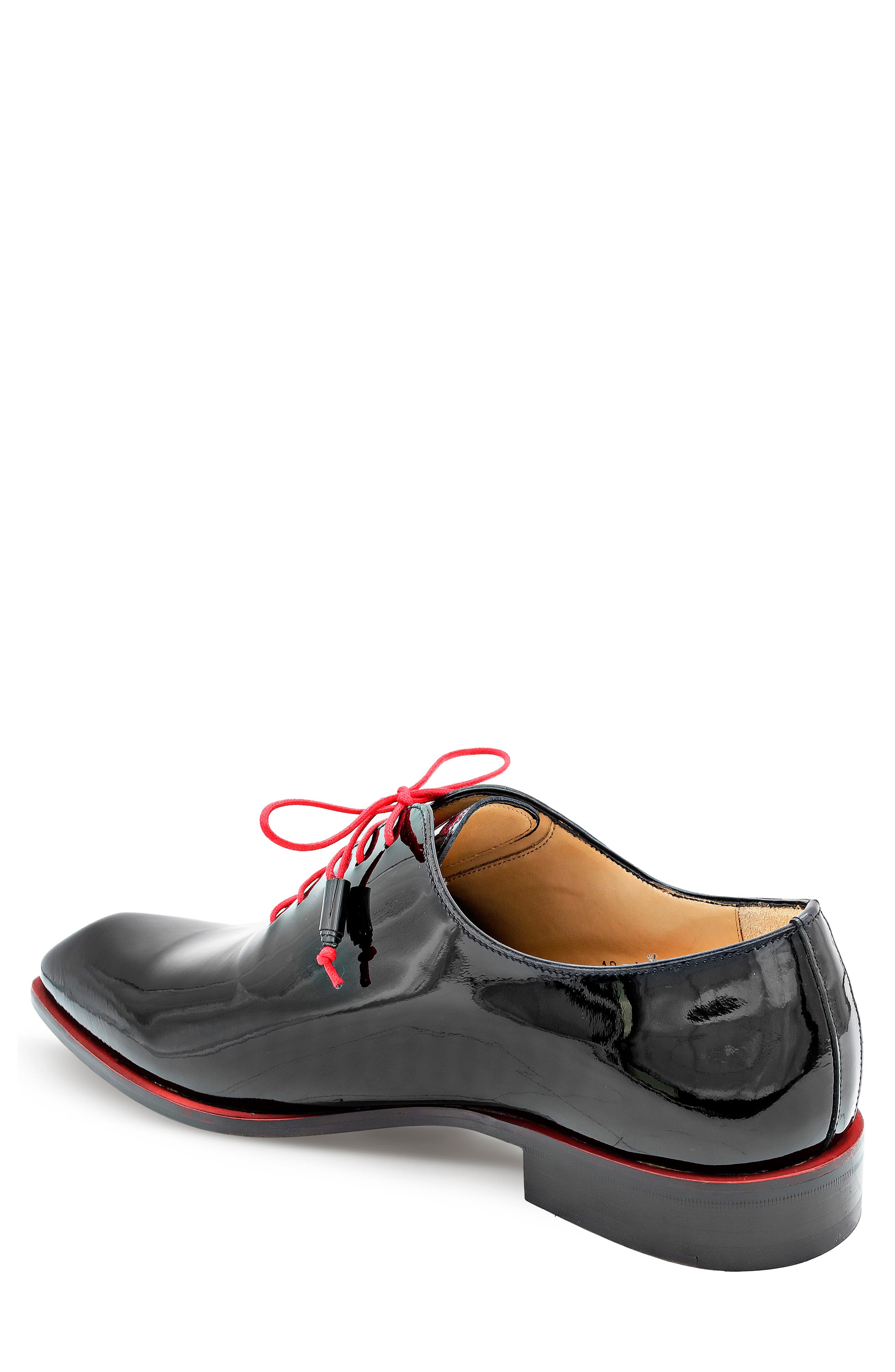 Mezlan Dietro Patent Leather Oxford, Alternate, color, 