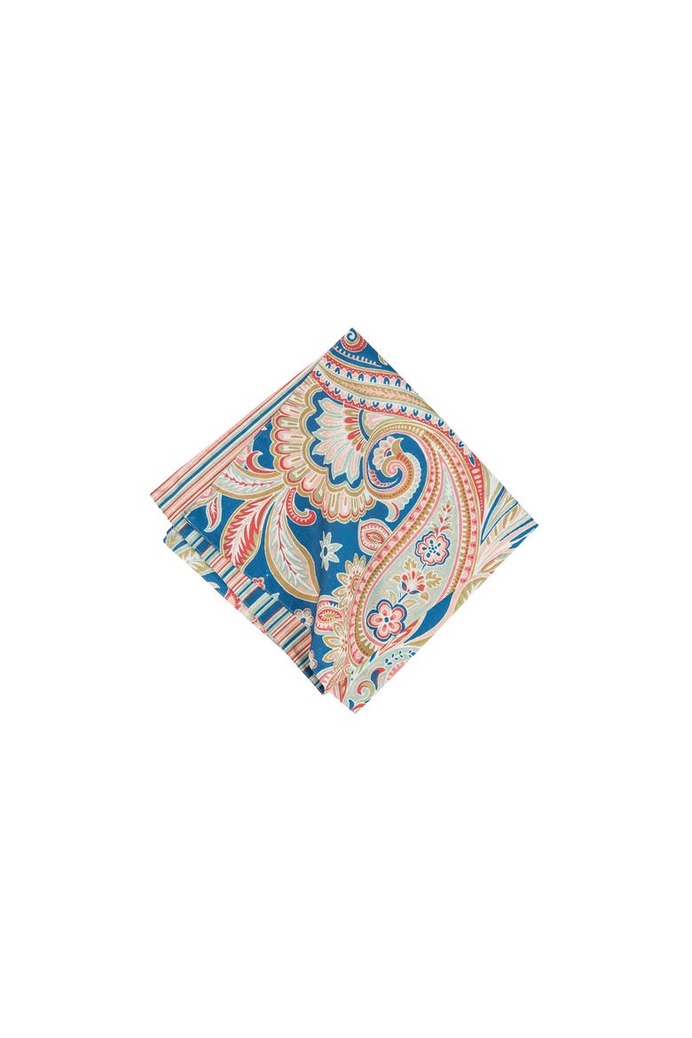 Marla Cloth Napkin Set of 6, Main, color, Blue