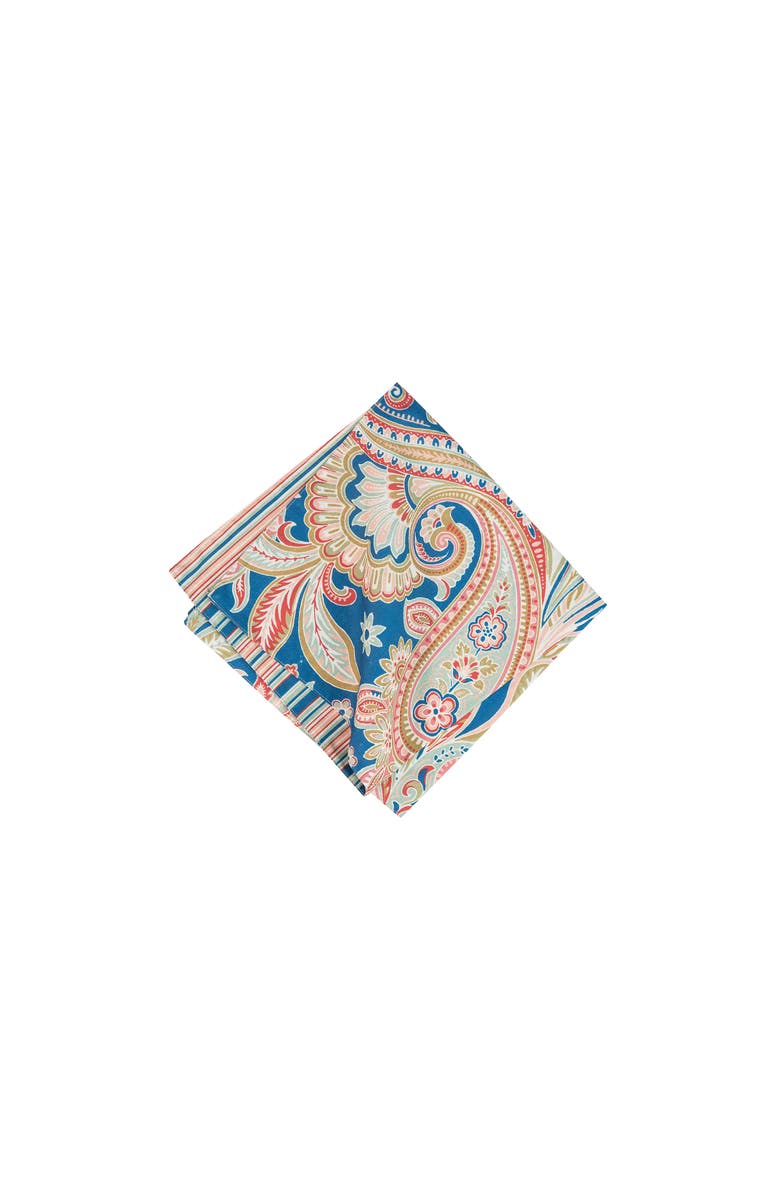 C&F Home Marla Cloth Napkin Set of 6, Main, color, Blue