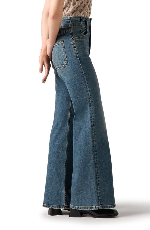 Levi's® Ribcage Corset High Waist Wide Leg Jeans In Blue