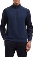 Bugatchi Quarter Zip Pullover