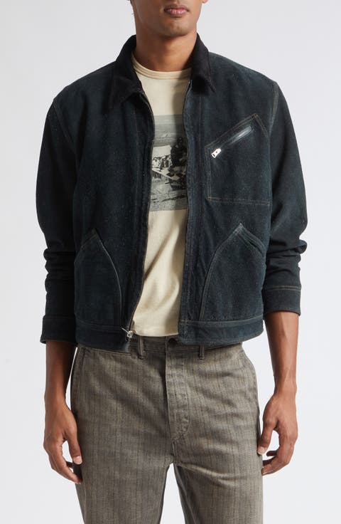 Chrysler Indigo Suede Jacket