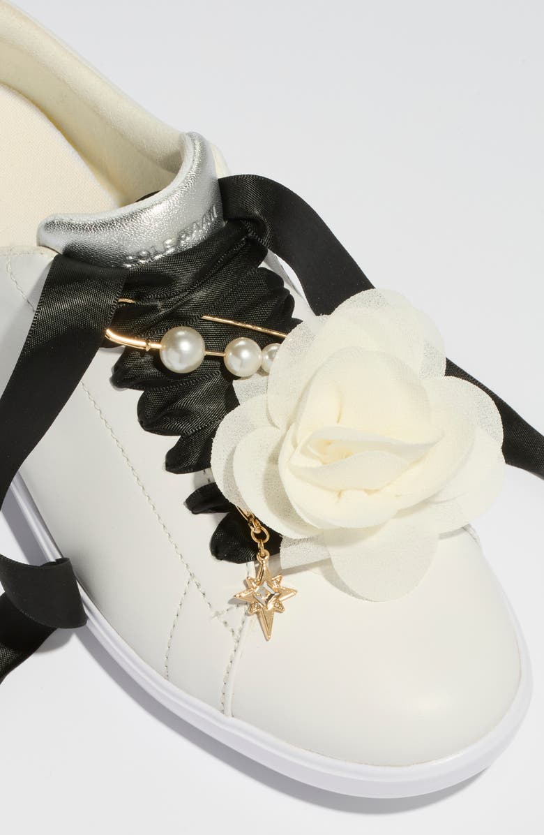 Leith Faux Pearl 9-Piece Shoe Lace Charm Set, Alternate, color, Pink Multi- Gold