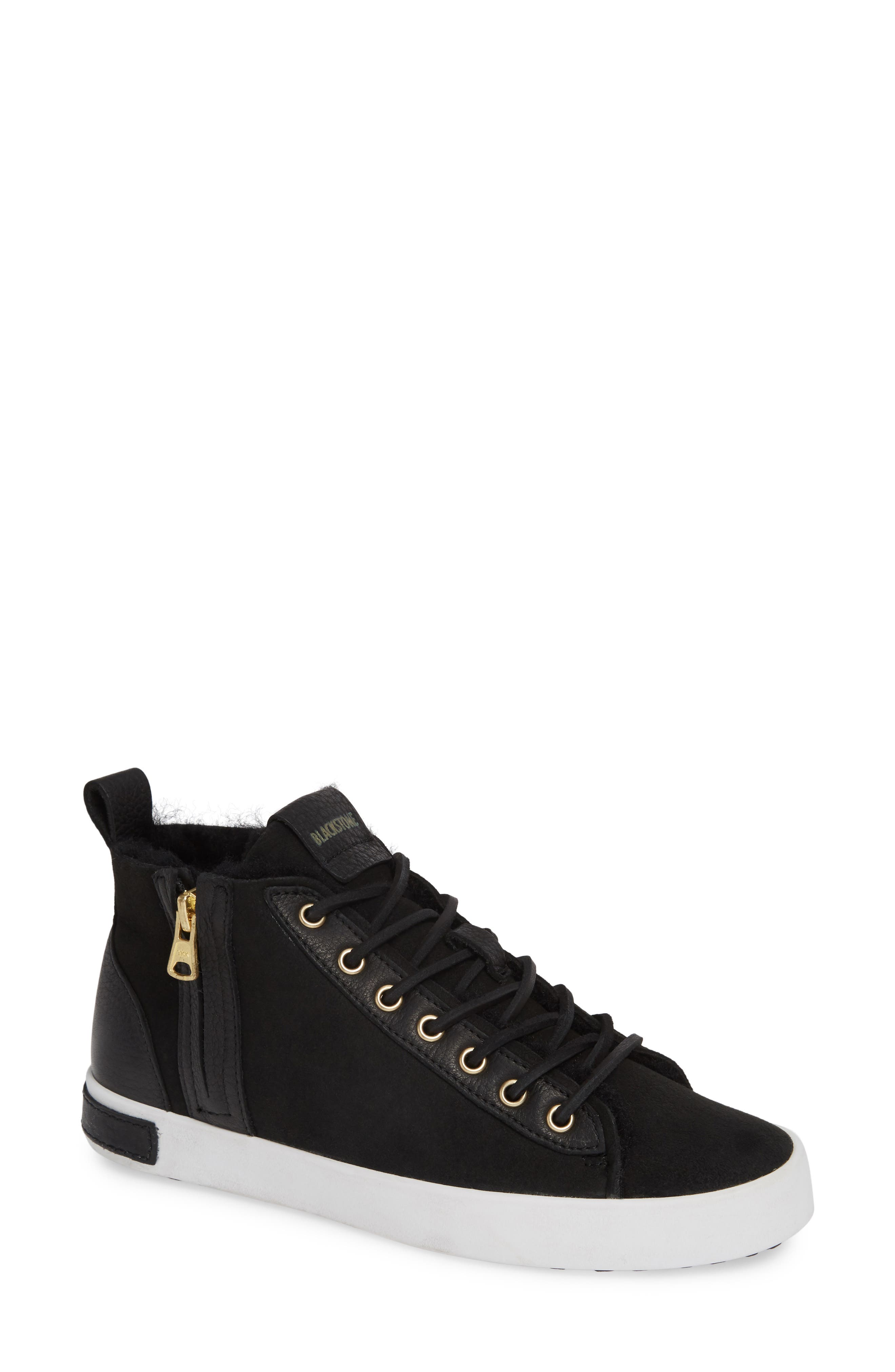 Blackstone QL47 Genuine Shearling Lined Sneaker, Main, color, 