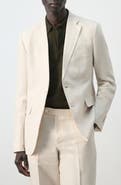MANGO Amalfi Linen Slim Fit Blazer