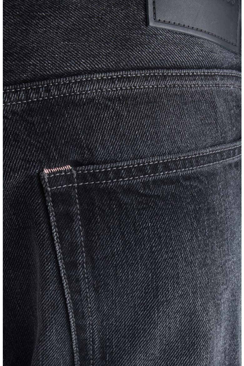 2010 M Patchwork Straight Leg Jeans, Alternate, color, BLACK