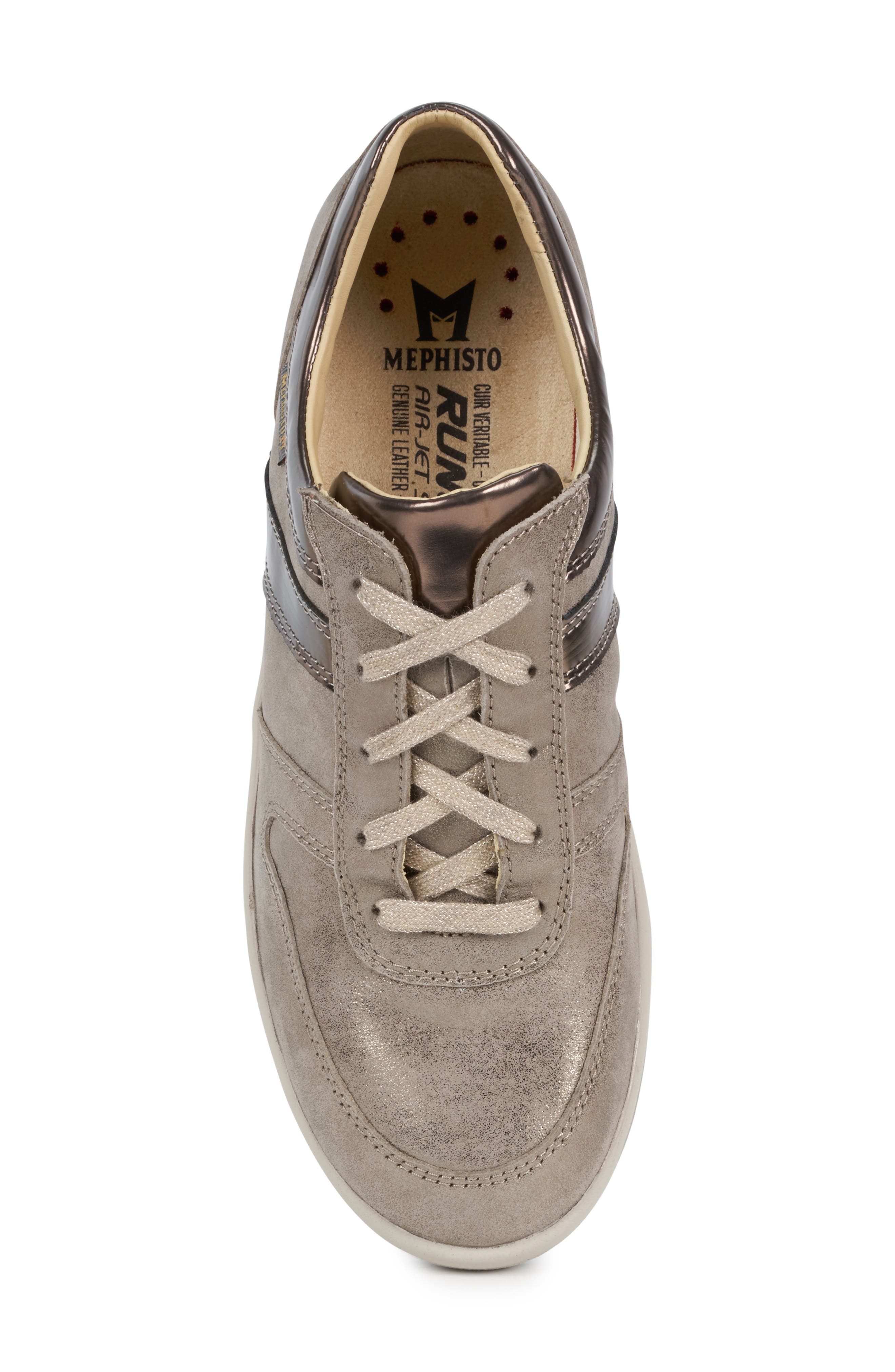 Rebeca Sneaker, Alternate, color, DARK TAUPE NUBUCK