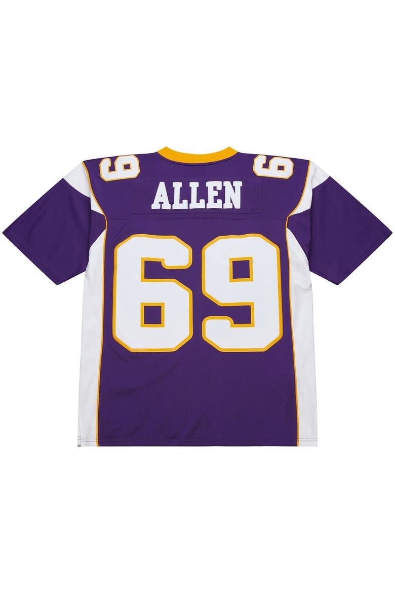 Men's Mitchell & Ness Jared Allen Purple Minnesota Vikings 2011 Legacy Replica Jersey, Alternate, color, Purple